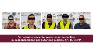 Mesa de Coordinación Estatal reporta detención de 5 generadores de violencia con Operación Goya