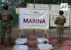 Marina asegura más de 200 kilos de presunta cocaína en el puerto de Manzanillo