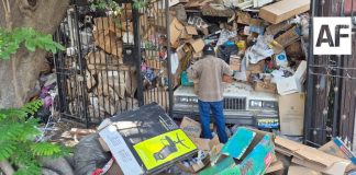 Impactante operativo: retiran 9 toneladas de basura de vivienda en Guadalajara