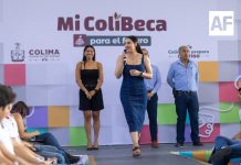 Indira: hoy nacer en Colima es garantía de tener acceso a la educación con ColiBecas y programas federales