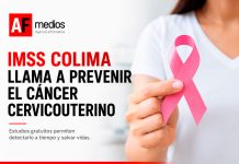 IMSS Colima llama a prevenir y detectar a tiempo el cáncer cervicouterino mediante estudios gratuitos