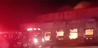Incendio en fábrica moviliza a cuerpos de emergencia en Lagos de Moreno