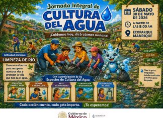 Conagua convoca a la Jornada de limpieza estratégica del arroyo Manrique en Colima