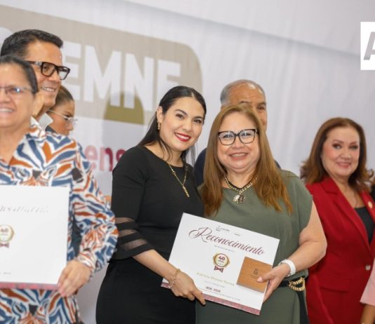 Indira Vizcaíno: las y los maestros son ejemplo vivo de servicio; para la docencia educar es propósito de vida