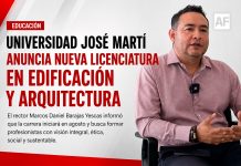 Universidad José Martí abrirá nueva Licenciatura en Edificación y Arquitectura en agosto