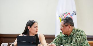 Indira Vizcaíno encabeza Mesa de Seguridad en Casa de Gobierno