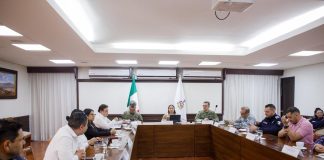 Gobernadora de Colima asegura que situación en Tecomán está bajo control tras operativo de seguridad