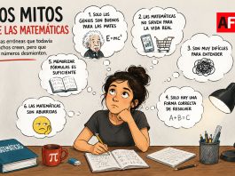 Mitos sobre las matemáticas: “No son solo para genios ni tampoco aburridas”