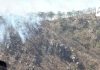 Realizan sobrevuelo en Sierra de La Mora para evaluar incendio forestal en Jalisco