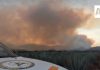 Continúan labores para contener incendio forestal en Magdalena, Jalisco