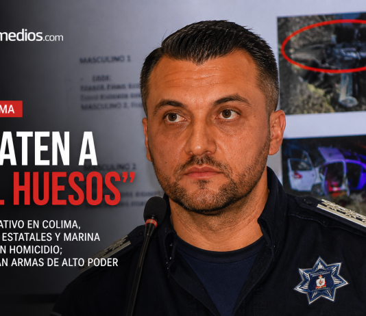 Abaten a “El Huesos” tras persecución y enfrentamiento armado en Colima; SSPC afirma que se evitó un homicidio