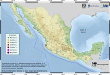 Se registra sismo de magnitud 4 frente a Puerto Vallarta este martes; al momento el SSN reporta 36 movimientos durante el día
