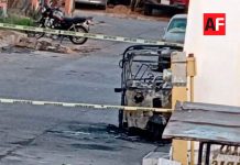 Se incendia mototaxi en Terraplena, Manzanillo; no hubo lesionados