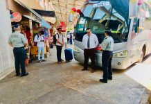 Guardia Nacional refuerza la seguridad en el transporte público del Estado de Colima