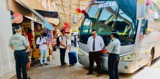 Guardia Nacional refuerza la seguridad en el transporte público del Estado de Colima
