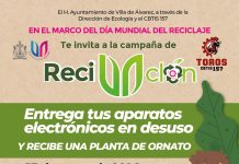 Hará Villa de Álvarez Reciclón en el CBTIS 157 el miércoles