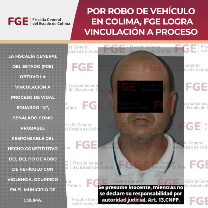 vinculacion robo vehiculo