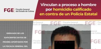 Vinculan a proceso a hombre por homicidio calificado en contra de un Policía Estatal