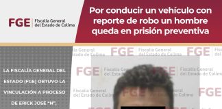 Por conducir un vehículo con reporte de robo un hombre queda en prisión preventiva
