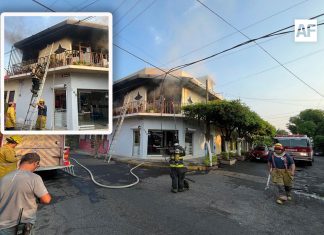 Bomberos de Colima controlan incendio en vivienda de la colonia Fátima; no hubo lesionados