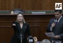 Yeraldine Bonilla asume como gobernadora interina de Sinaloa y respalda a Rubén Rocha Moya