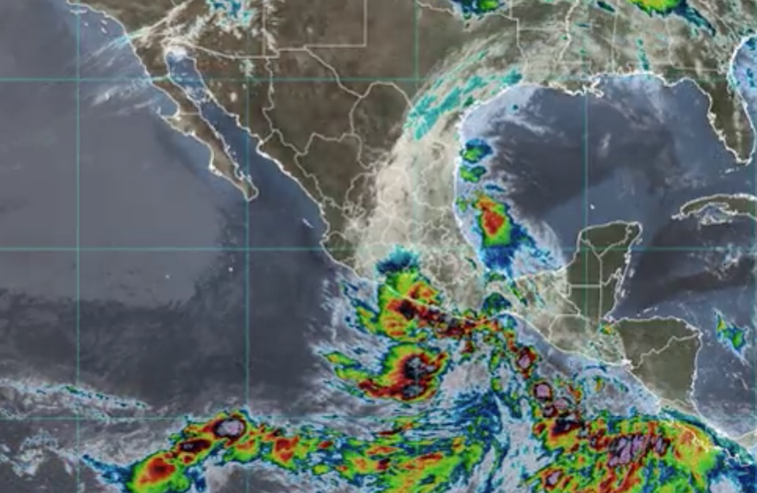 Gobierno federal coordina acciones preventivas ante la depresión tropical Dos-E