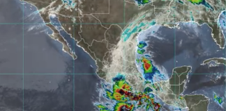 Gobierno federal coordina acciones preventivas ante la depresión tropical Dos-E