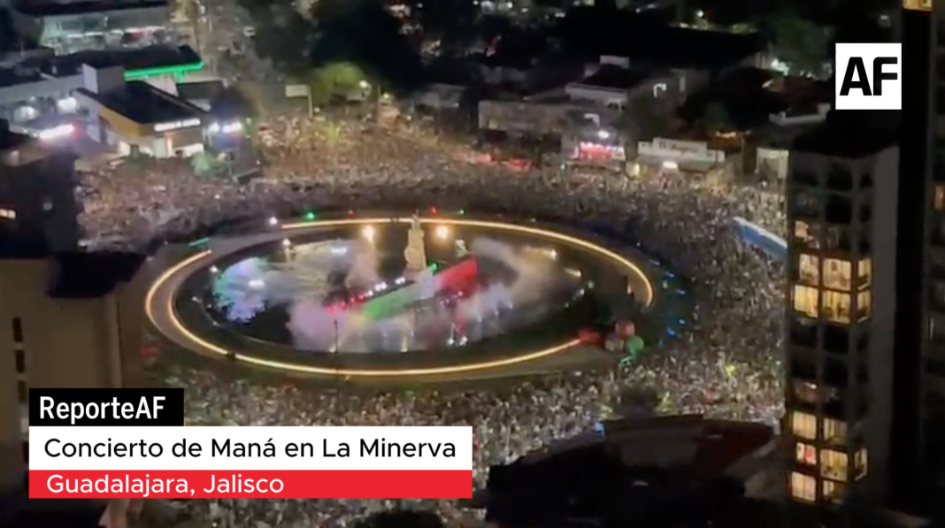 Maná en La Minerva