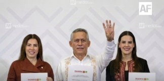 Rosi Bayardo, Gricelda Valencia y Joel Padilla formalizan inscripción para encabezar la Defensa de la Transformación en Colima