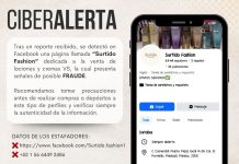 Alerta Policía Cibernética sobre presunta página fraudulenta de venta de lociones y cremas
