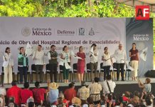 Claudia Sheinbaum colocó la 1era piedra para nuevo hospital IMSS Manzanillo