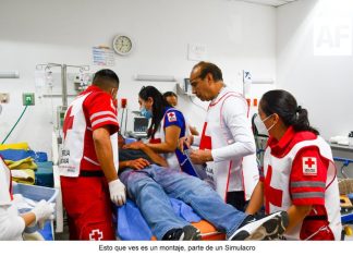 Cruz Roja Jalisco realizó simulacro de arribo de pacientes en Guadalajara