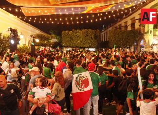 En Tlaquepaque 25 mil personas presenciaron el partido del mundial entre México y Corea del Sur