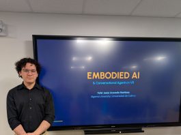 Estudiante de la UdeC realiza estancia científica en Canadá, en proyecto sobre IA y lenguas indígenas
