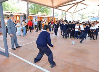 Frangie entregó escuela con “Estrella” en La Mojonera Zapopan