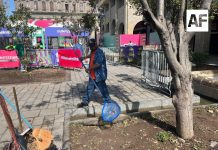 Gobierno de Guadalajara instala islas de acopio de basura ante partidos de FIFA y Concierto de Alejandro Fernandez.