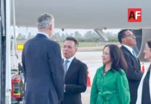 El Rey de España llegó a Guadalajara para presenciar el partido mundialista España vs Uruguay