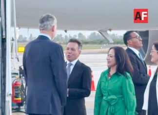 El Rey de España llegó a Guadalajara para presenciar el partido mundialista España vs Uruguay