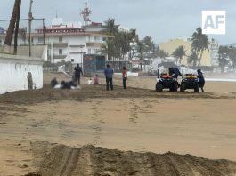 Mujer muere ahogada en Playa Azul; autoridades reiteran llamado a extremar precauciones por fuerte oleaje