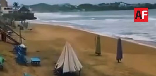 Viralizan video de mujer retirando cintas de restricción en playa Miramar; PC llama a respetar las medidas de seguridad