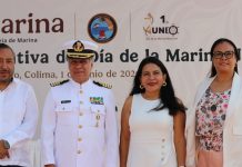 Participa UdeC en ceremonia por el Día de la Marina Nacional
