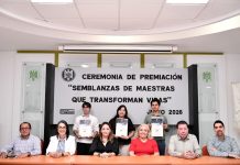 Premian a quienes ganaron el concurso de Semblanzas de maestras que transforman vidas