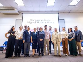 Seminario de Cultura Mexicana rindo homenaje al científico universitario Miguel Huerta Viera