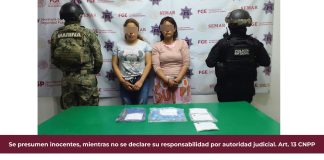 Mesa de Coordinación Estatal informa que detuvo a dos mujeres con 830 bolsas de narcótico