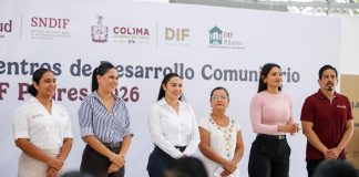 Gobernadora Indira Vizcaíno entregó equipamiento para los 20 Cedecos DIF Pilares