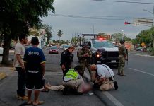 Brinda atención CRUM a mujer atropellada en Villas del Bosque