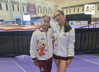Bronce para Colima en gimnasia de trampolín en la Olimpiada Nacional Conade