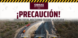 Seidum Colima alerta por cierre total nocturno en ‘La Salada’ este sábado, domingo y lunes