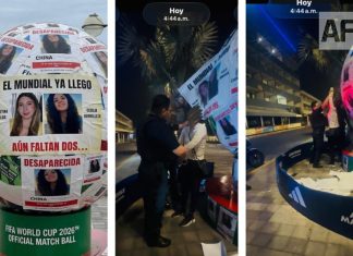 “Aún faltan dos”, faltan muchas y muchos: cuando el Mundial no logra silenciar la búsqueda de los desaparecidos