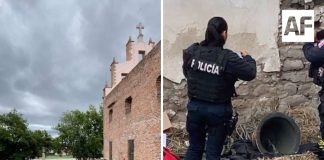 Sujeto intenta robar una campana de iglesia y cae de la torre en Lagos de Moreno, Jalisco